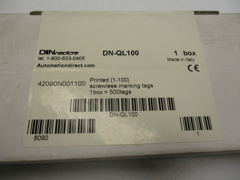 DINNECTOERS DN-QL100 (PKG OF 500) NSFS