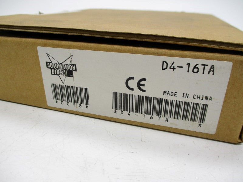 AUTOMATION DIRECT D4-16TA 18-220VAC NSMP