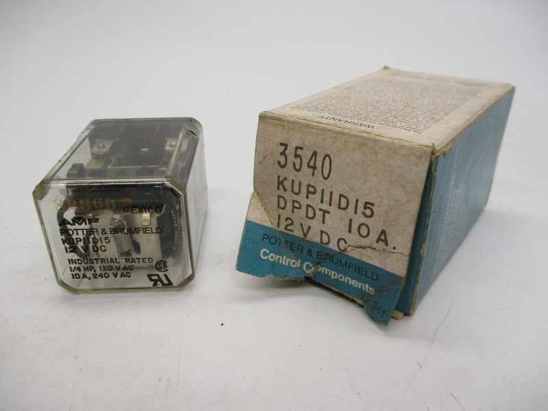 POTTER & BRUMFIELD KUP11D15 12VDC NSMP