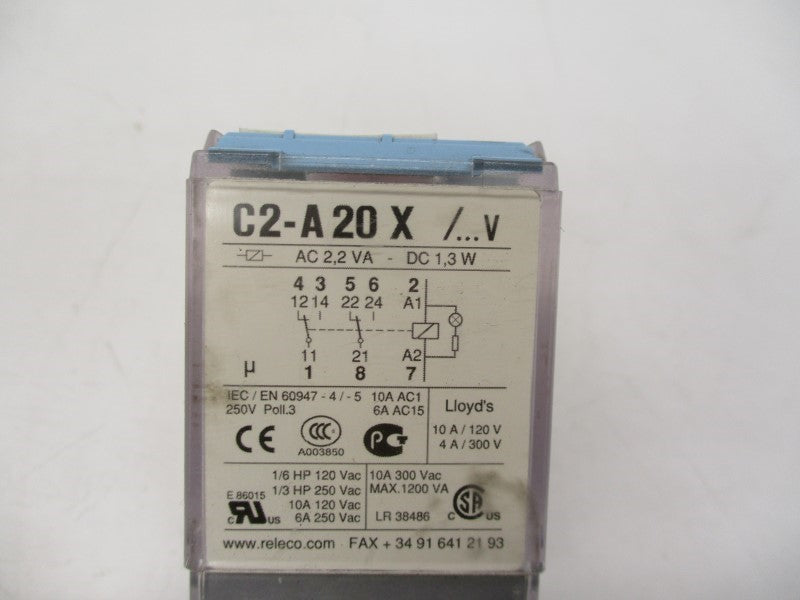 RELECO C2-A20X 120VAC UNMP