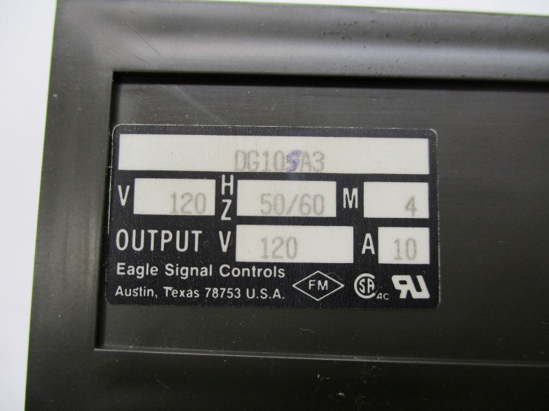EAGLE SIGNAL DG105A3 (AS PICTURED) UNMP