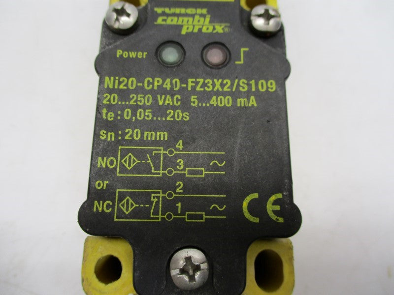 TURCK NI20-CP40-FZ3X2/S109 UNMP