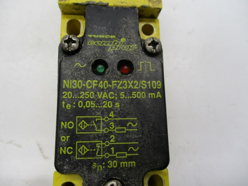 TURCK NI30-CP40-FZ3X2/S109 UNMP