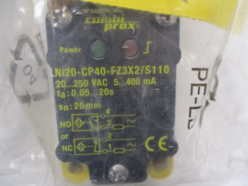 TURCK NI20-CP40-FZ3X2/S110-S10 NSMP