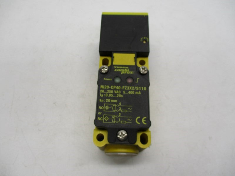 TURCK NI20-CP40-FZ3X2/S110 NSNP