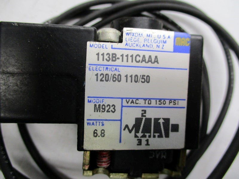 MAC 113B-111CAAA UNMP