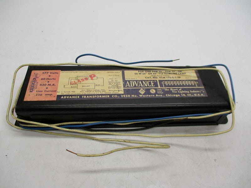 ADVANCE VSM-175-S-TP NSMP