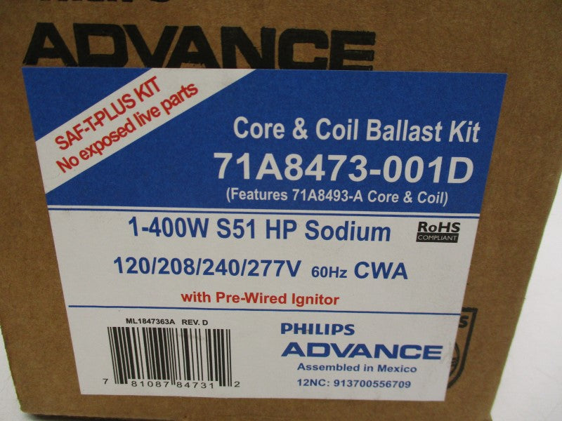 ADVANCE 71A8473-001D NSMP