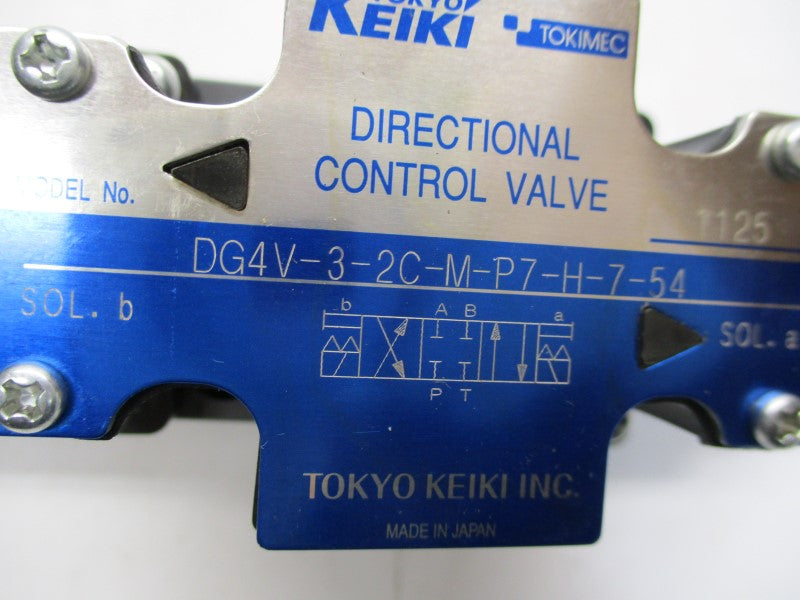 TOKYO KEIKI DG4V-3-2C-M-P7-H-7-54 NSNP