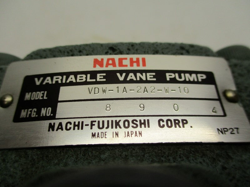 NACHI FUJIKOSHI VDW-1A-2A2-W-10 NSNP