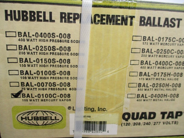 HUBBELL BAL-0100C-008 NSFS