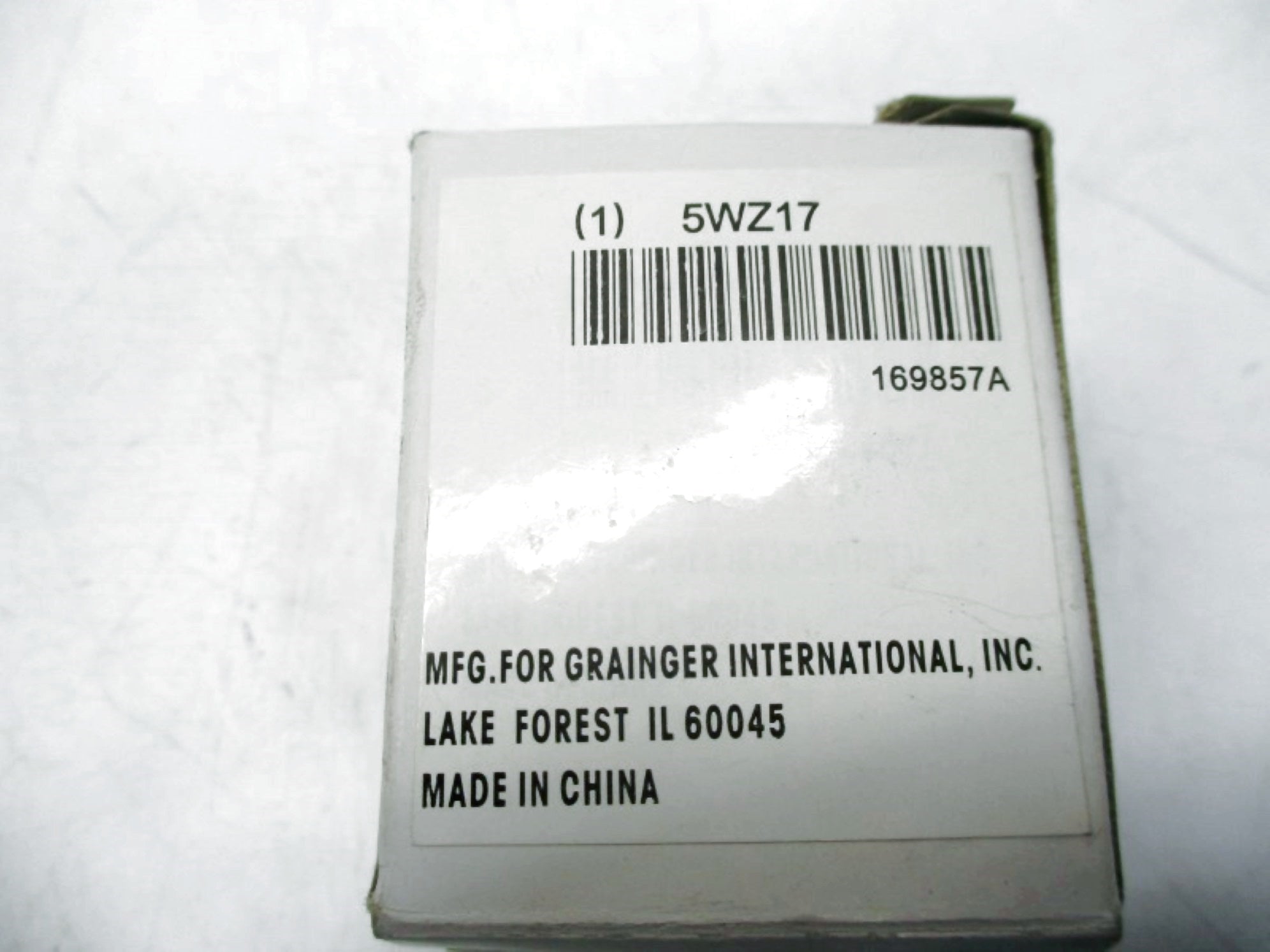 GRAINGER 5WZ17 NSMP