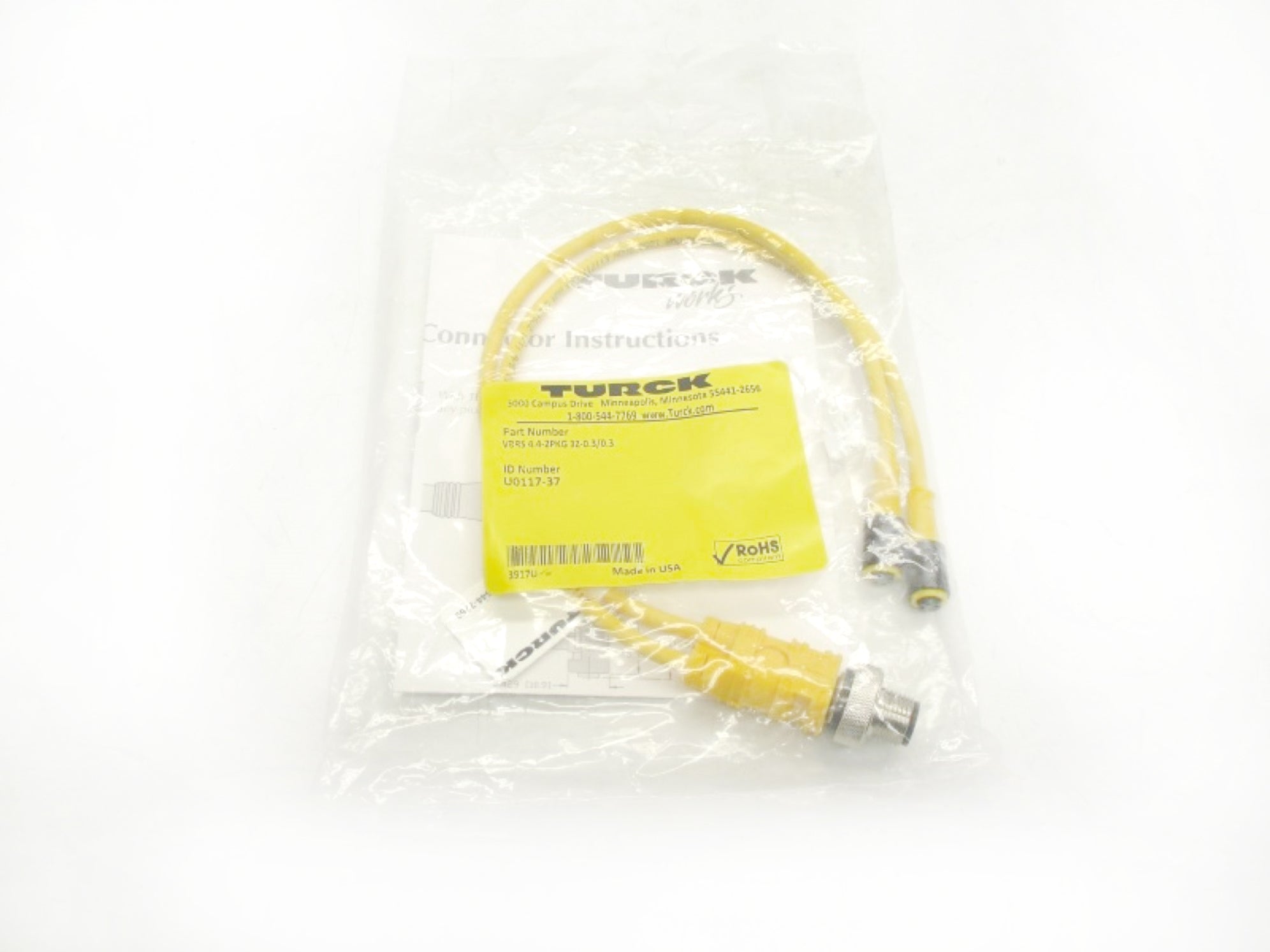 TURCK VBRS4.4-2PKG3Z-0.3/0.3 NSMP