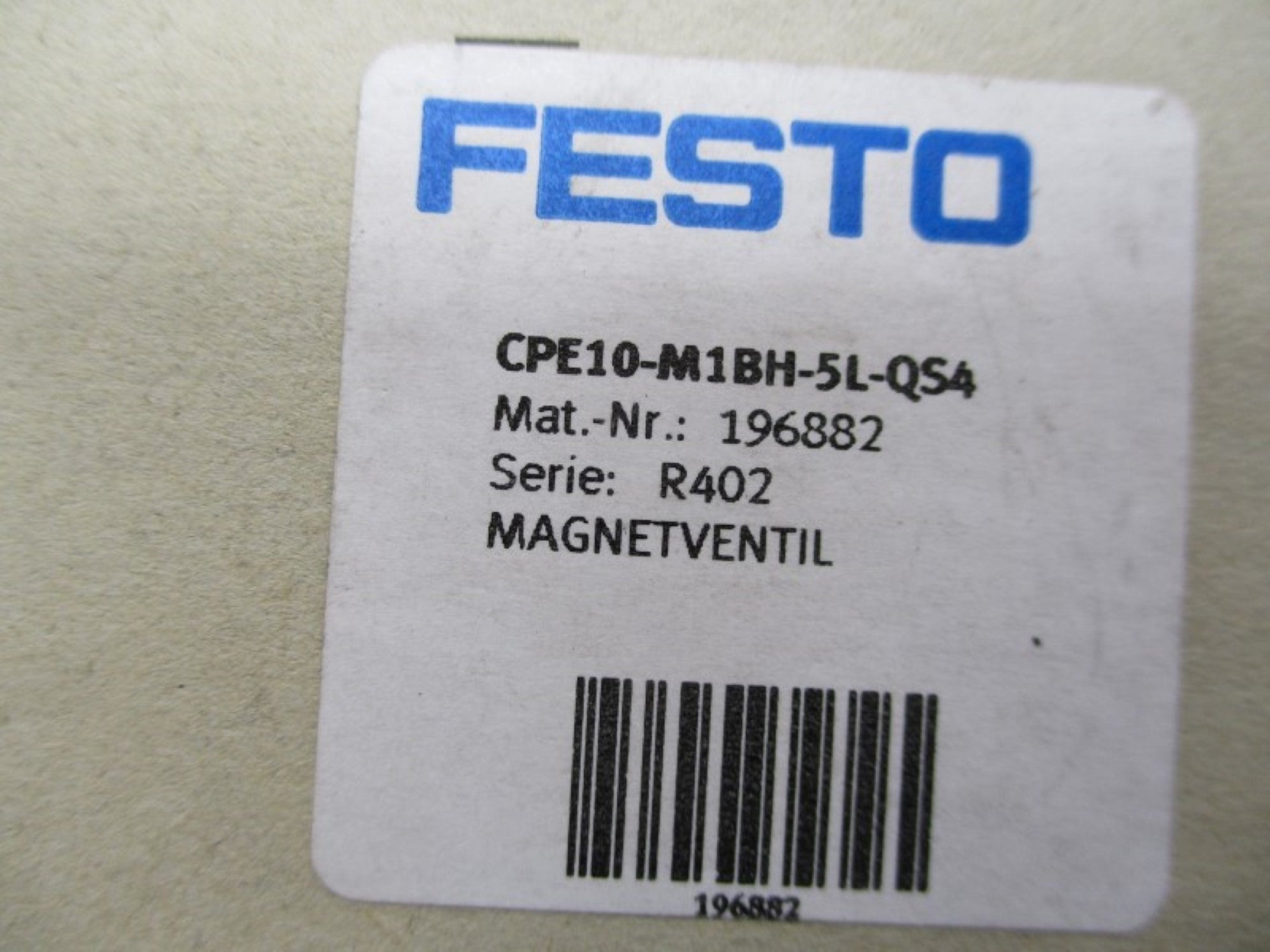 FESTO CPE10-M1BH-5L-QS4 NSMP