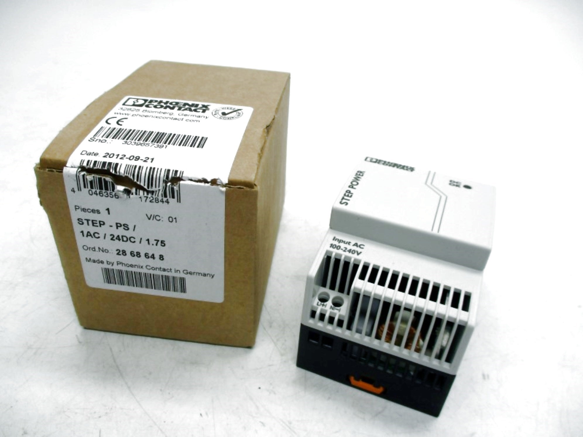 PHOENIX CONTACT STEP-PS/1AC/24DC/1.75 NSMP