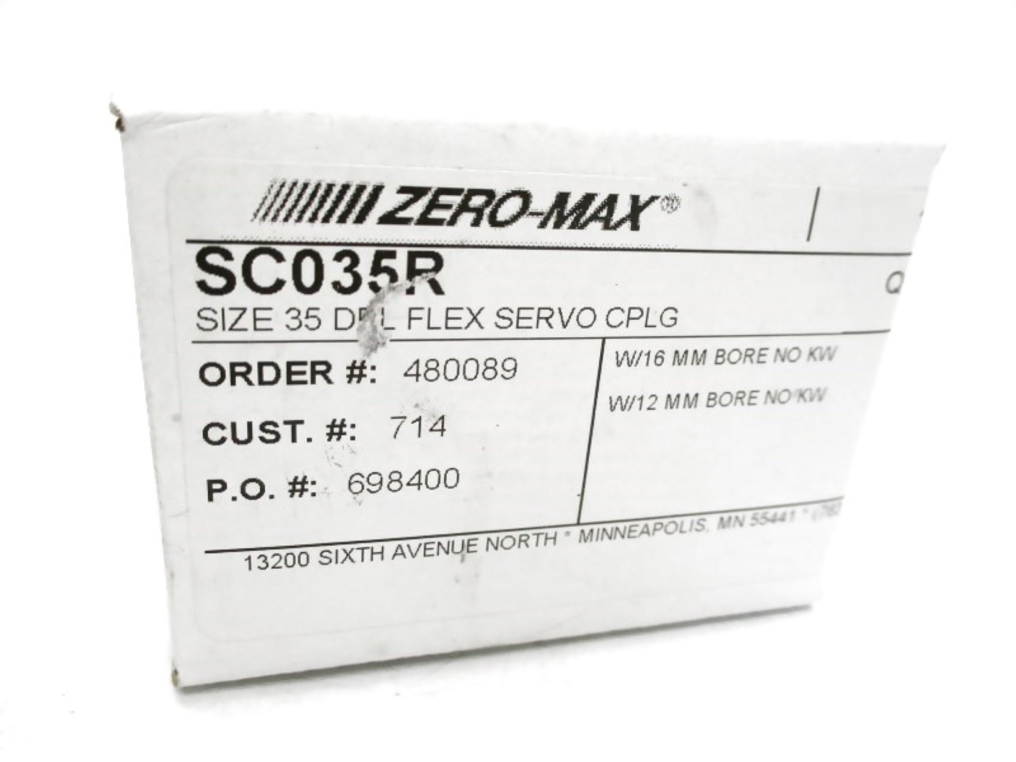 ZERO-MAX SC035R NSMP