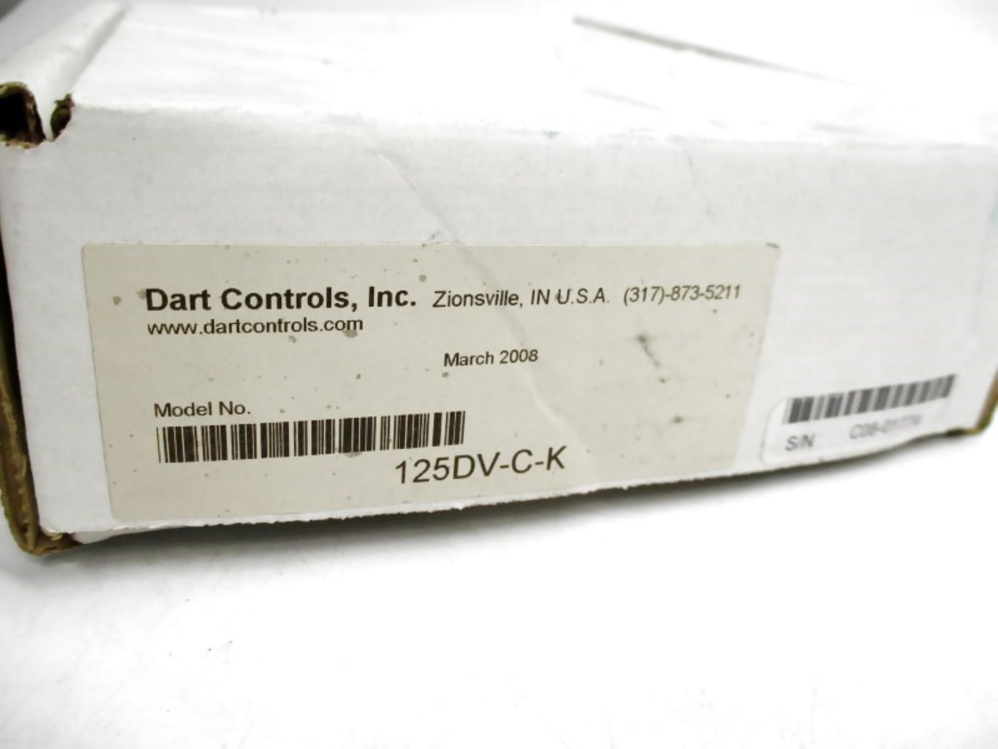 DART CONTROLS 125DV-C-K NSMP