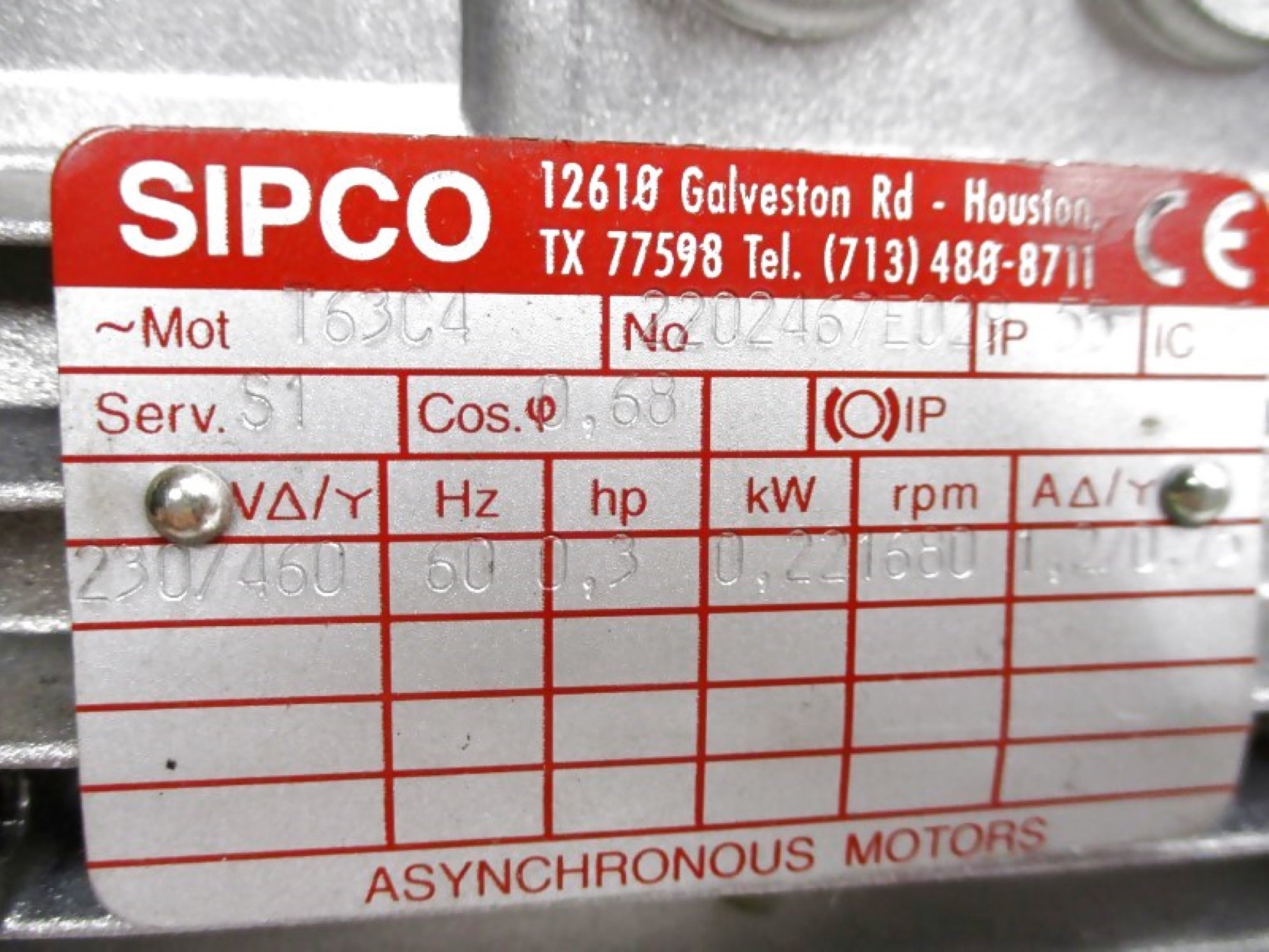 SIPCO T63B4 UNMP