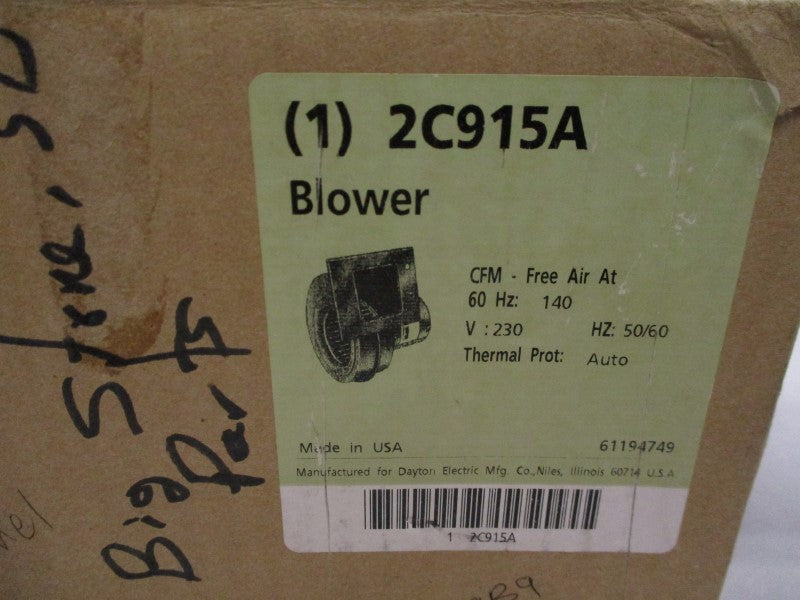 DAYTON ELECTRIC 2C915A (AS PICTURED) NSMP