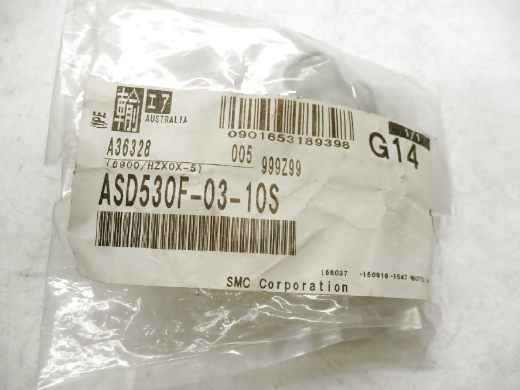 SMC ASD530F-03-10S NSMP
