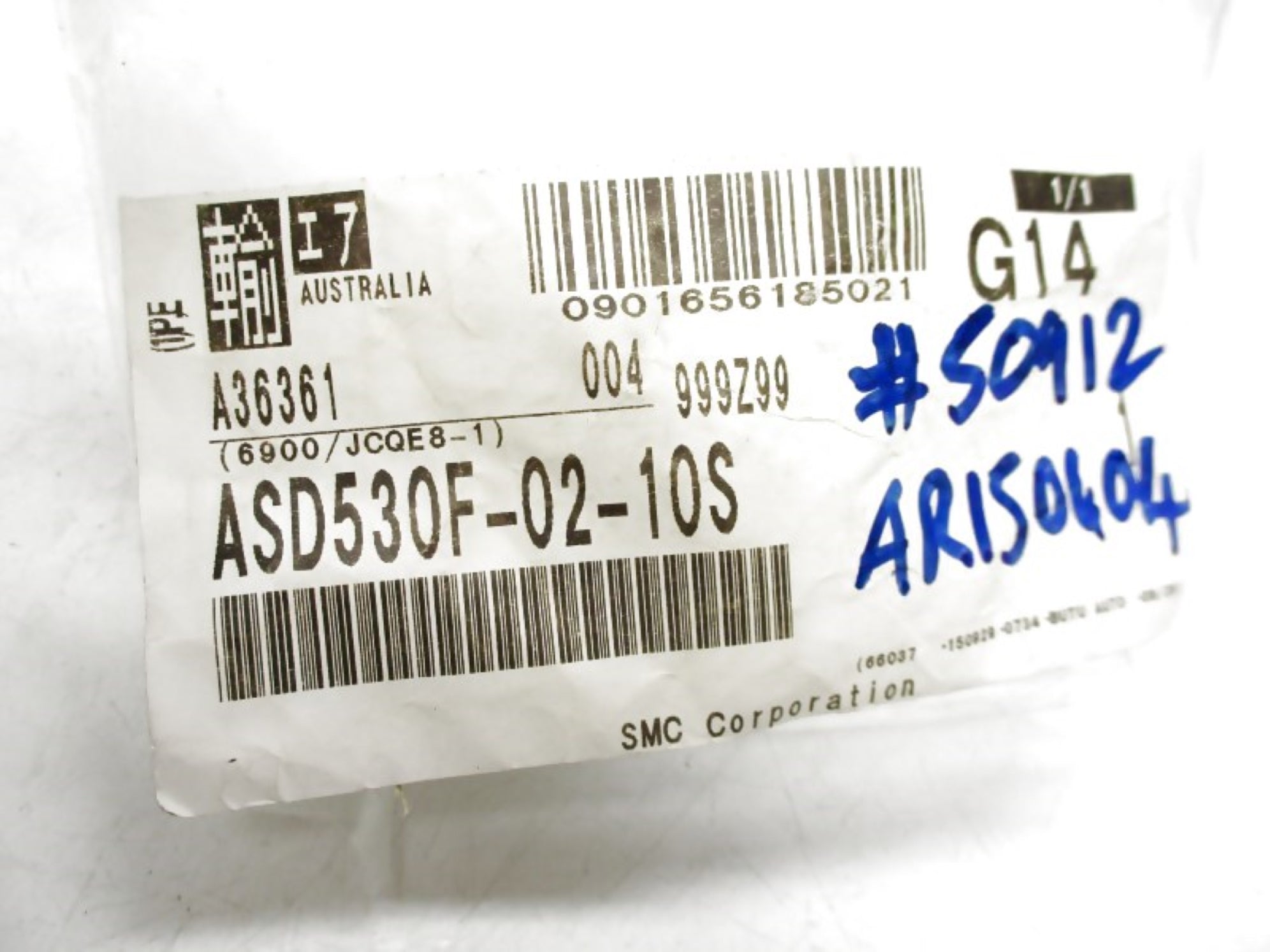 SMC ASD530F-02-10S NSMP