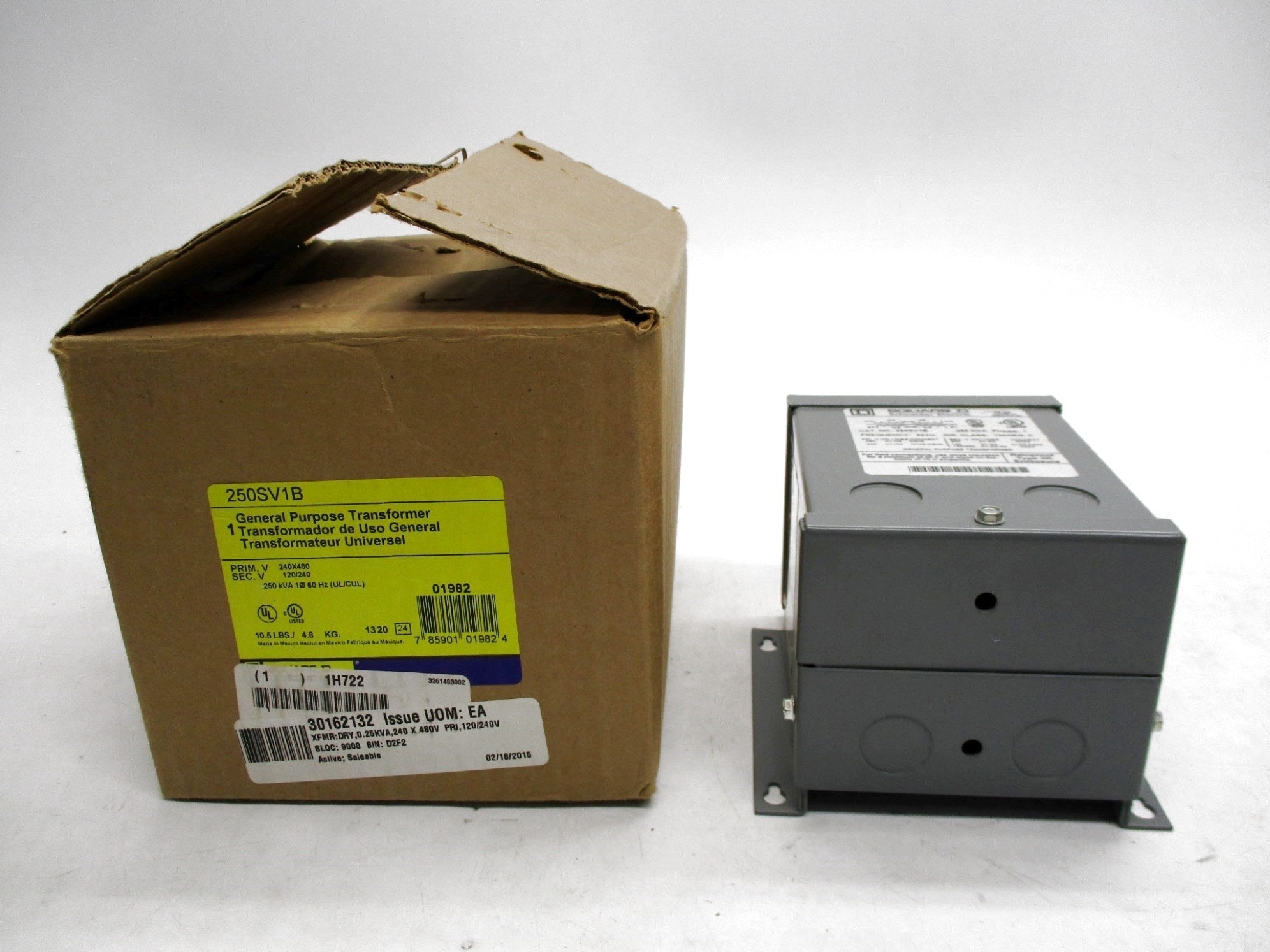 SQUARE D 250SV1B NSMP