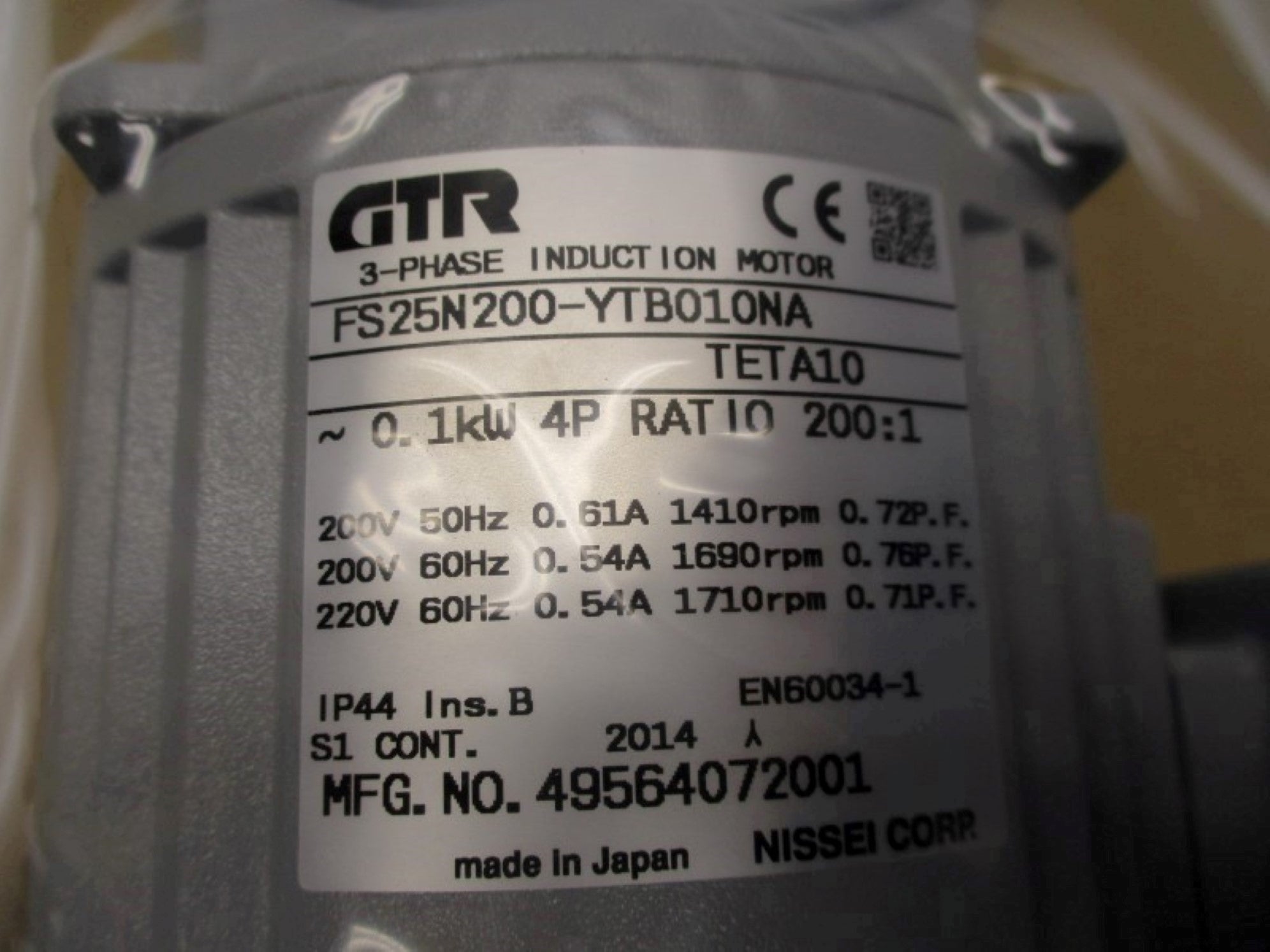 GTR FS25N200-YTB010NA NSMP