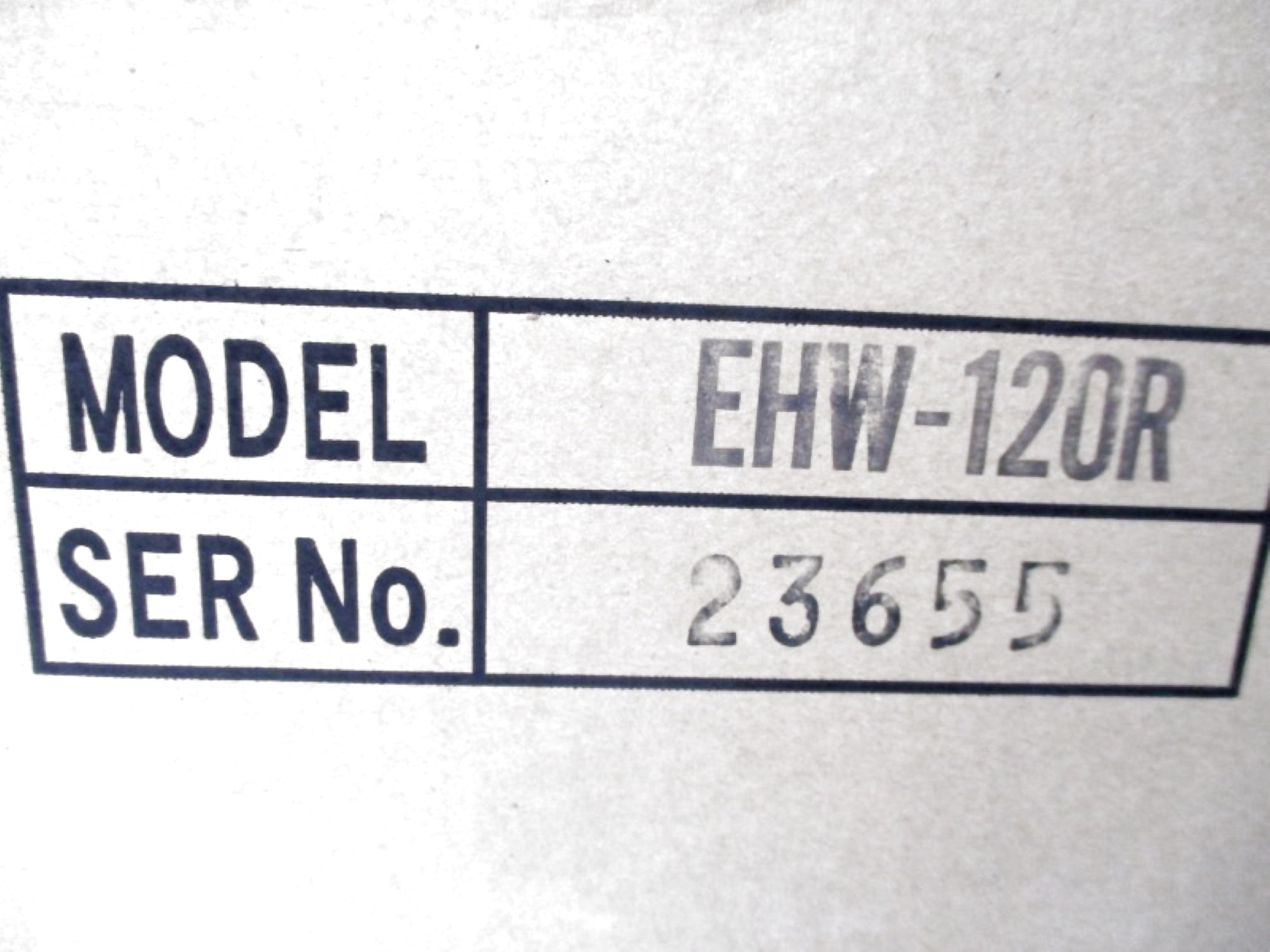 ENDO EHW-120R NSMP