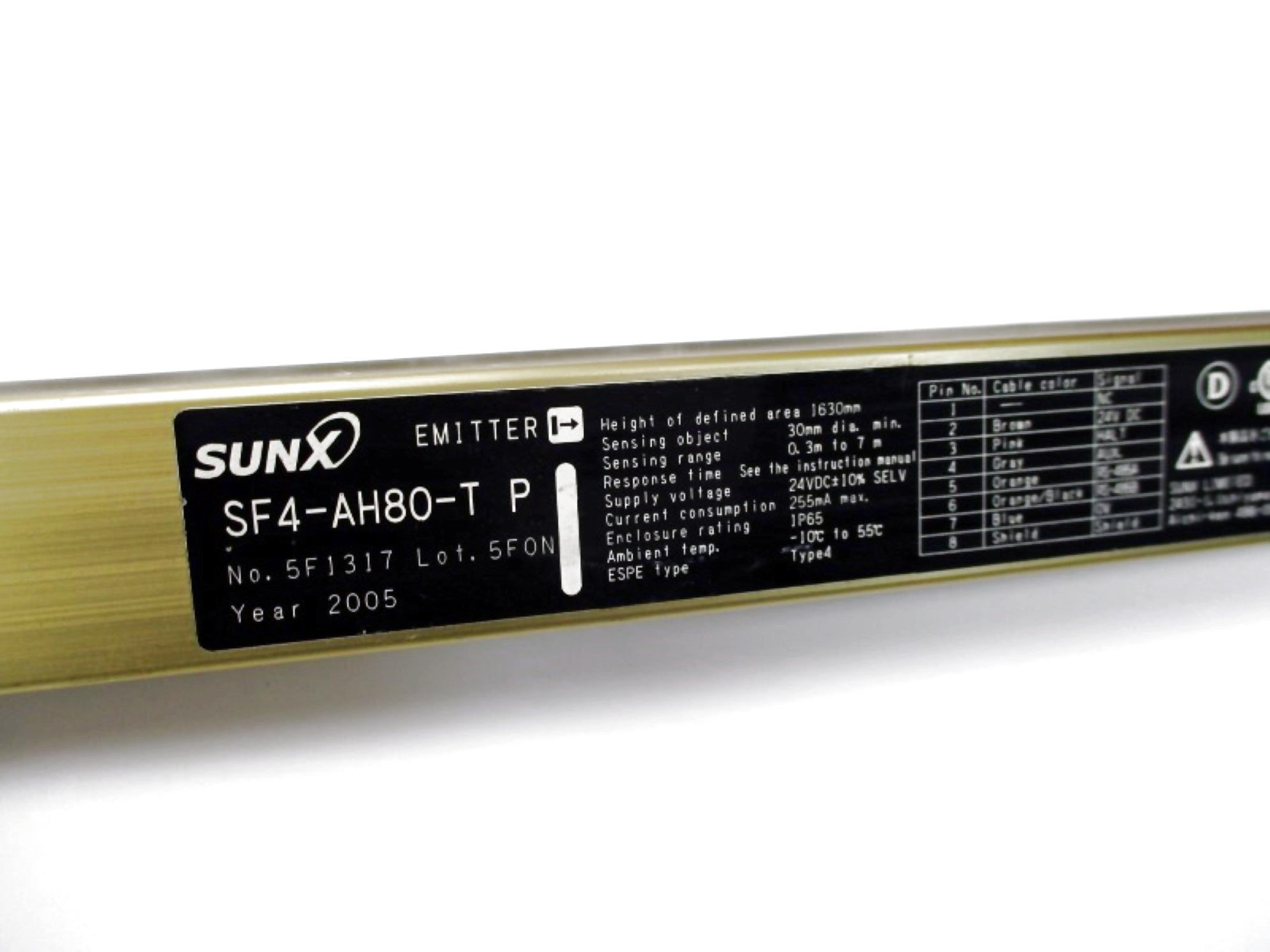 SUNX SF4-AH80-T UNMP
