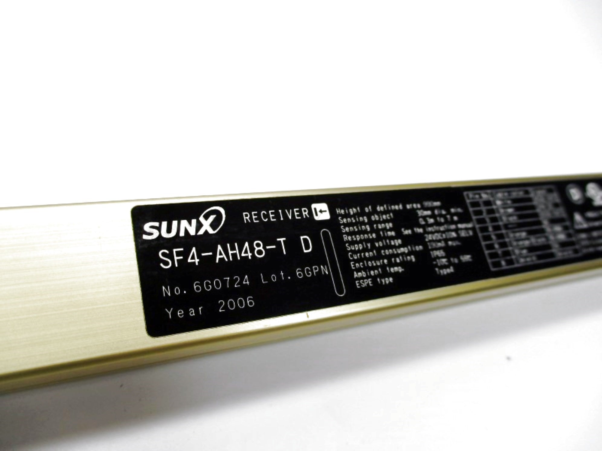 SUNX SF4-AH48-T D 24VDC NSNP