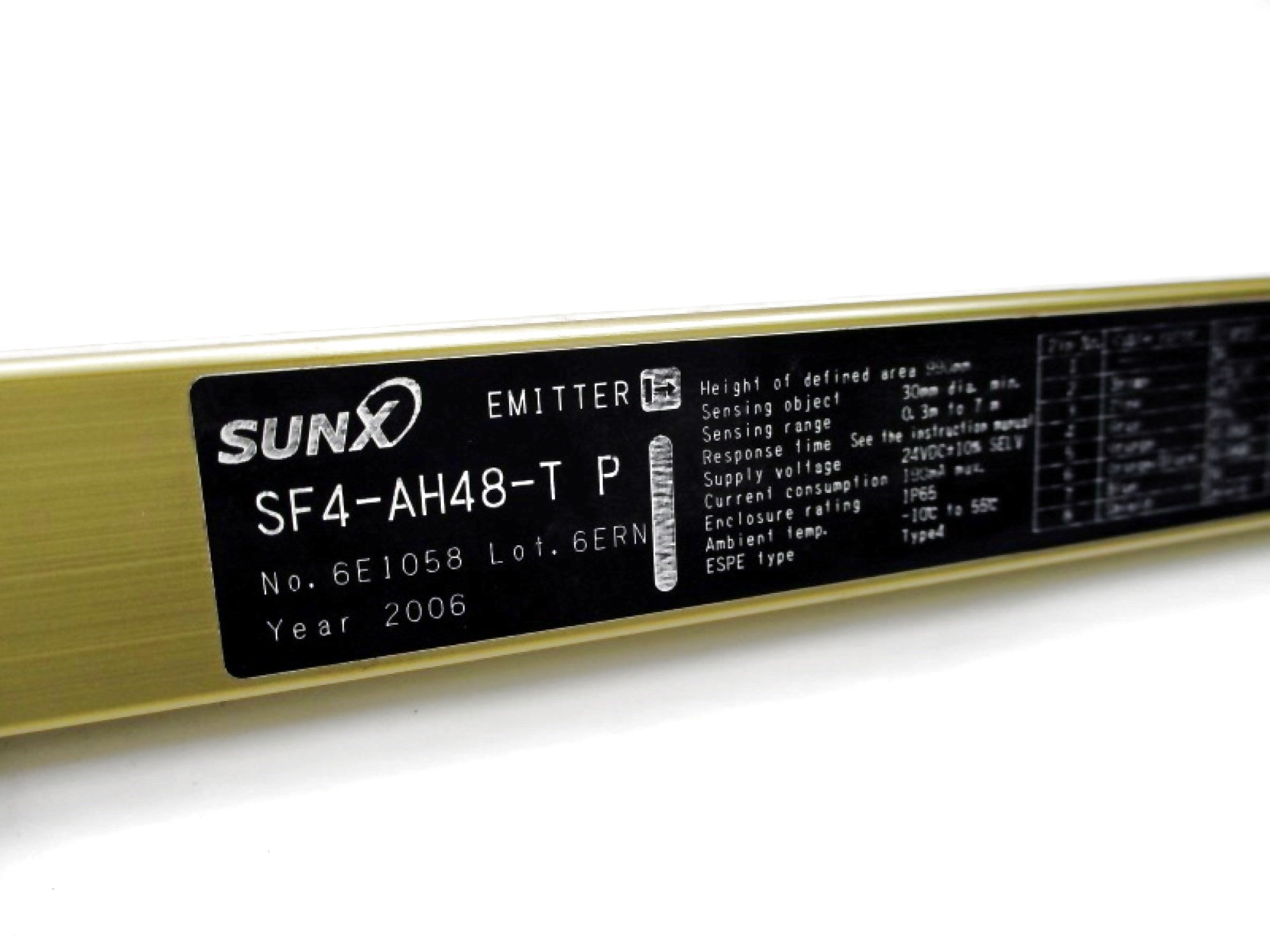 SUNX SF4-AH48-T P 24VDC NSNP