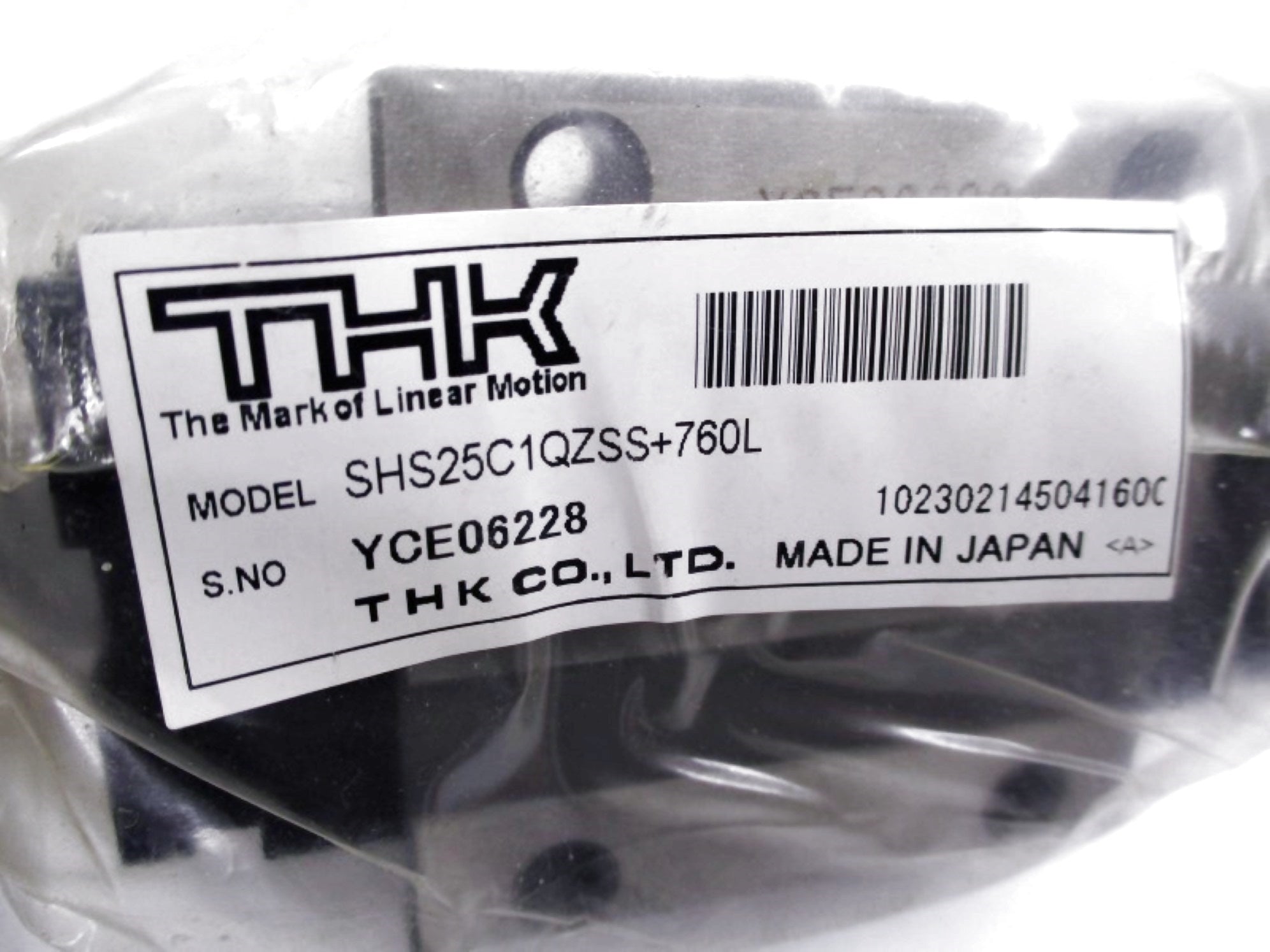 THK SHS25C1QZSS+760L NSMP