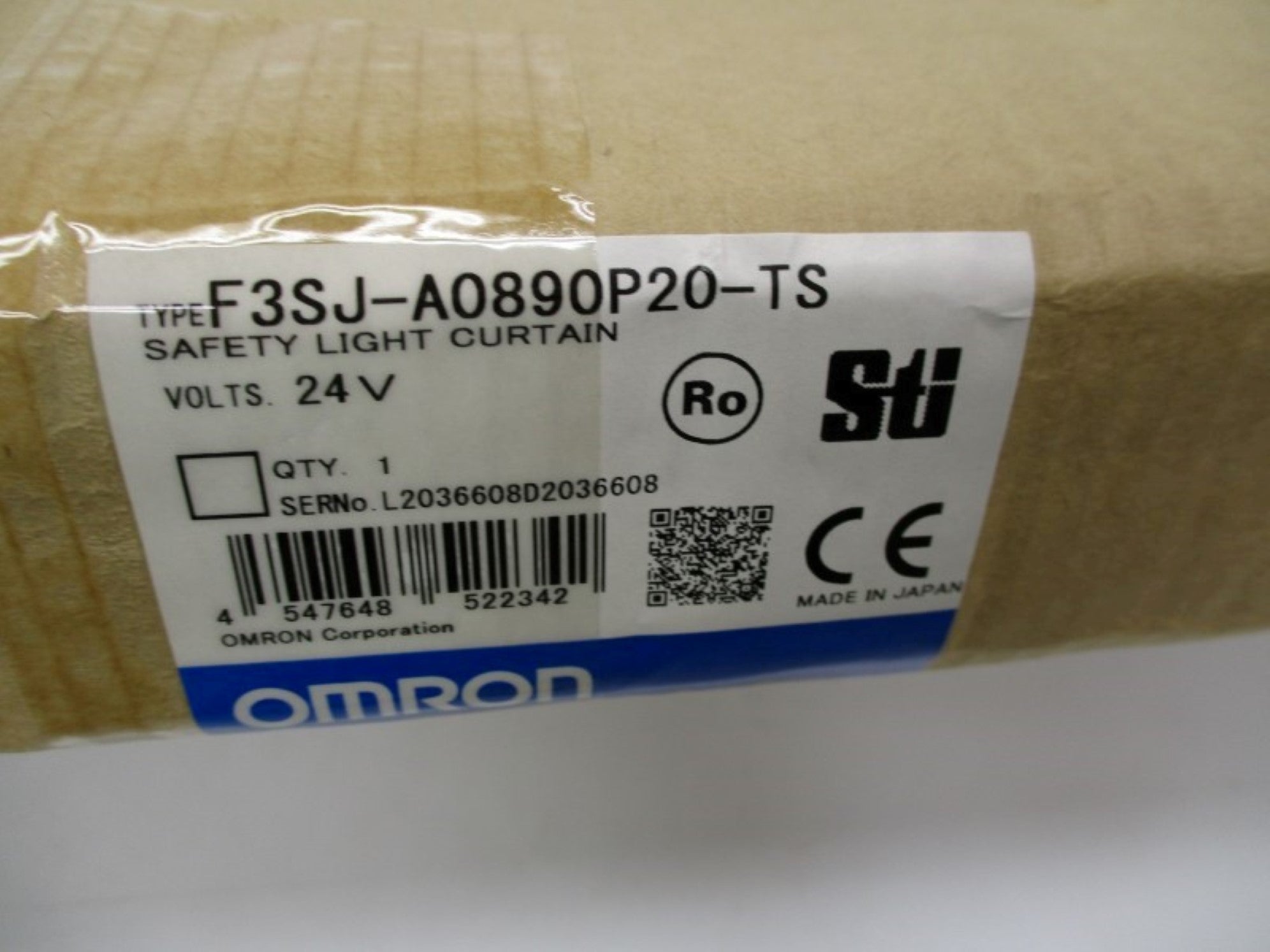 OMRON F3SJ-A0890P20-TS NSFS