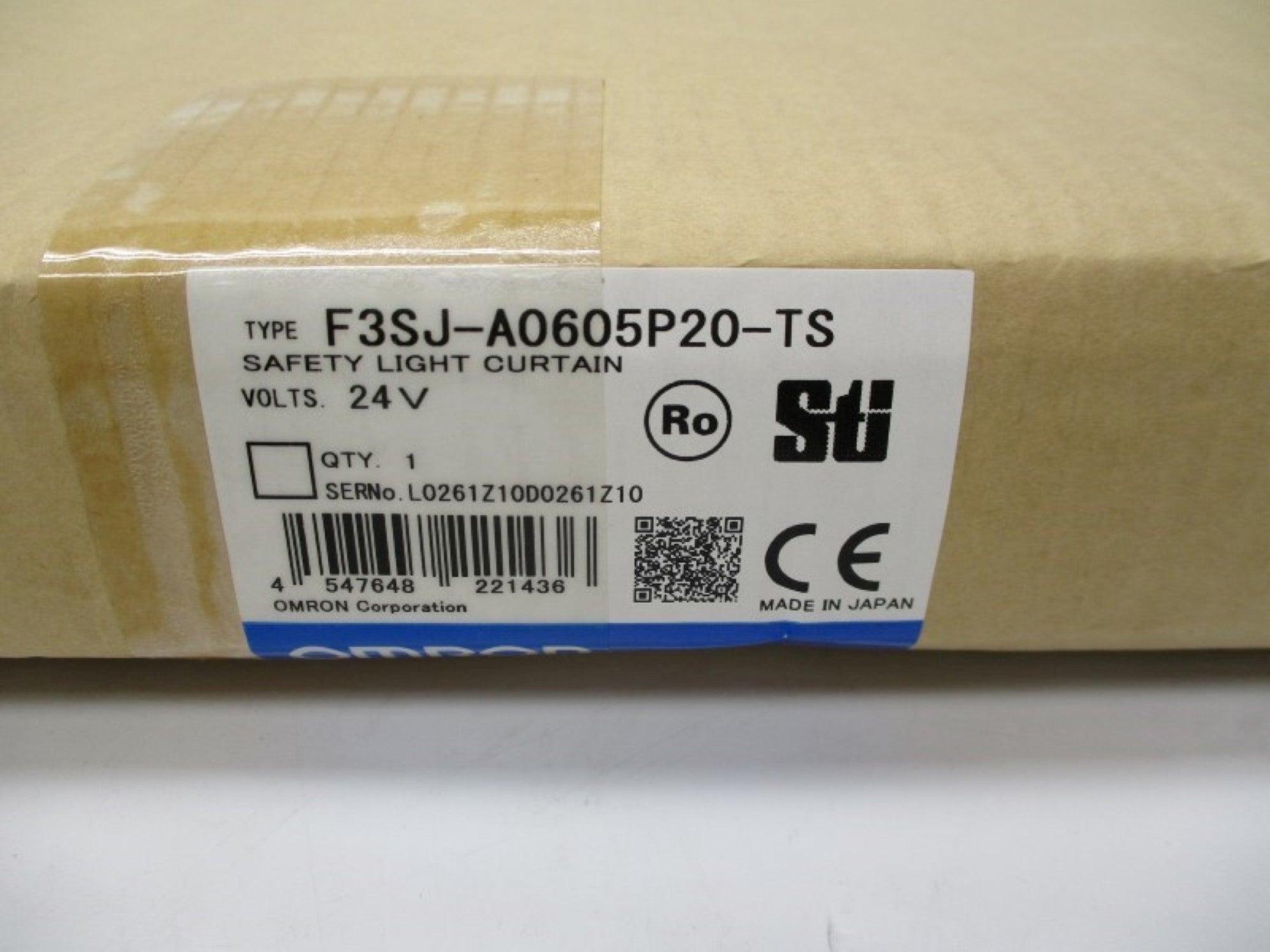 OMRON F3SJ-A0605P20-TS NSFS