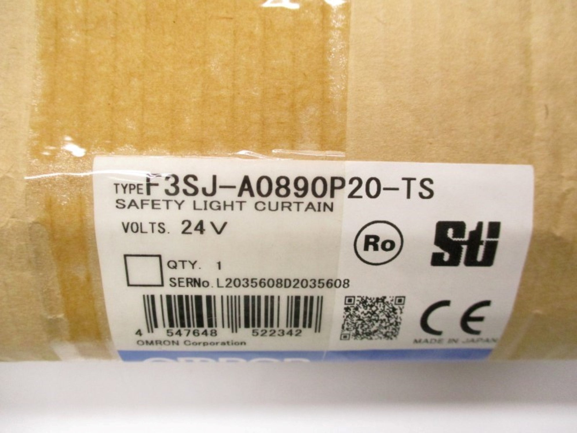 OMRON F3SJ-A0890P20-TS NSMP