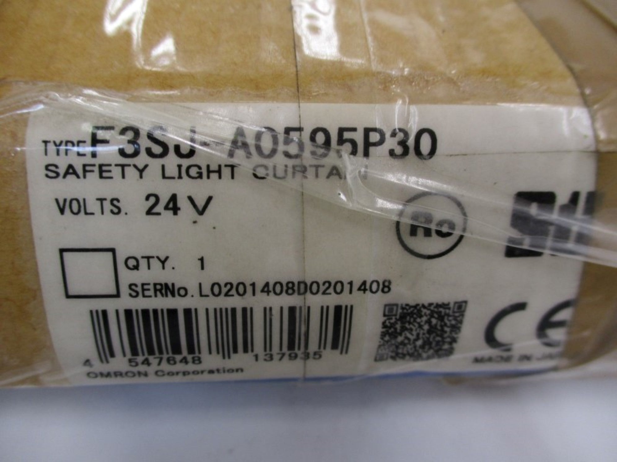 OMRON F3SJ-A0595P30 NSMP