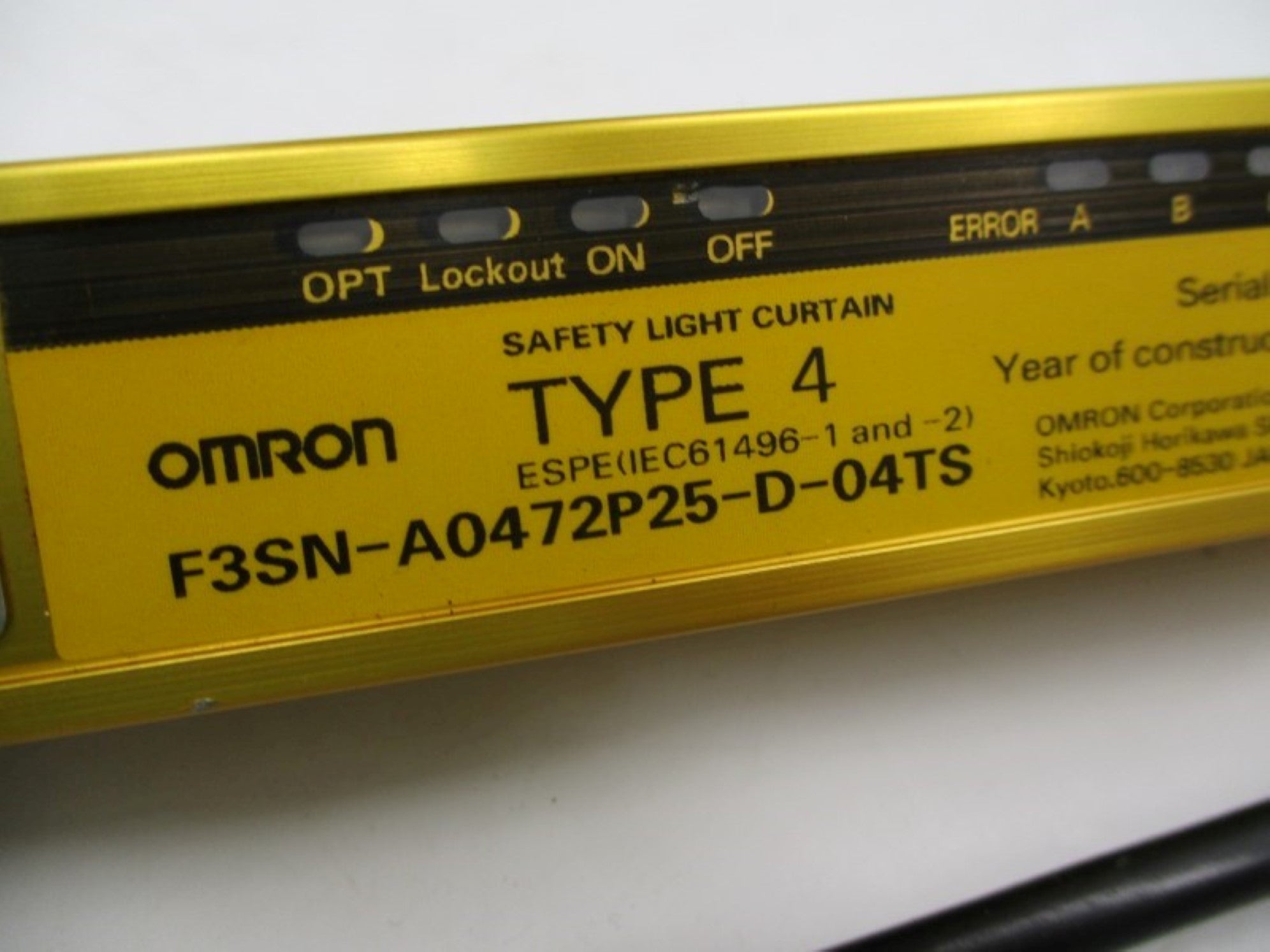OMRON F3SN-A0472P25-D-04TS NSNP