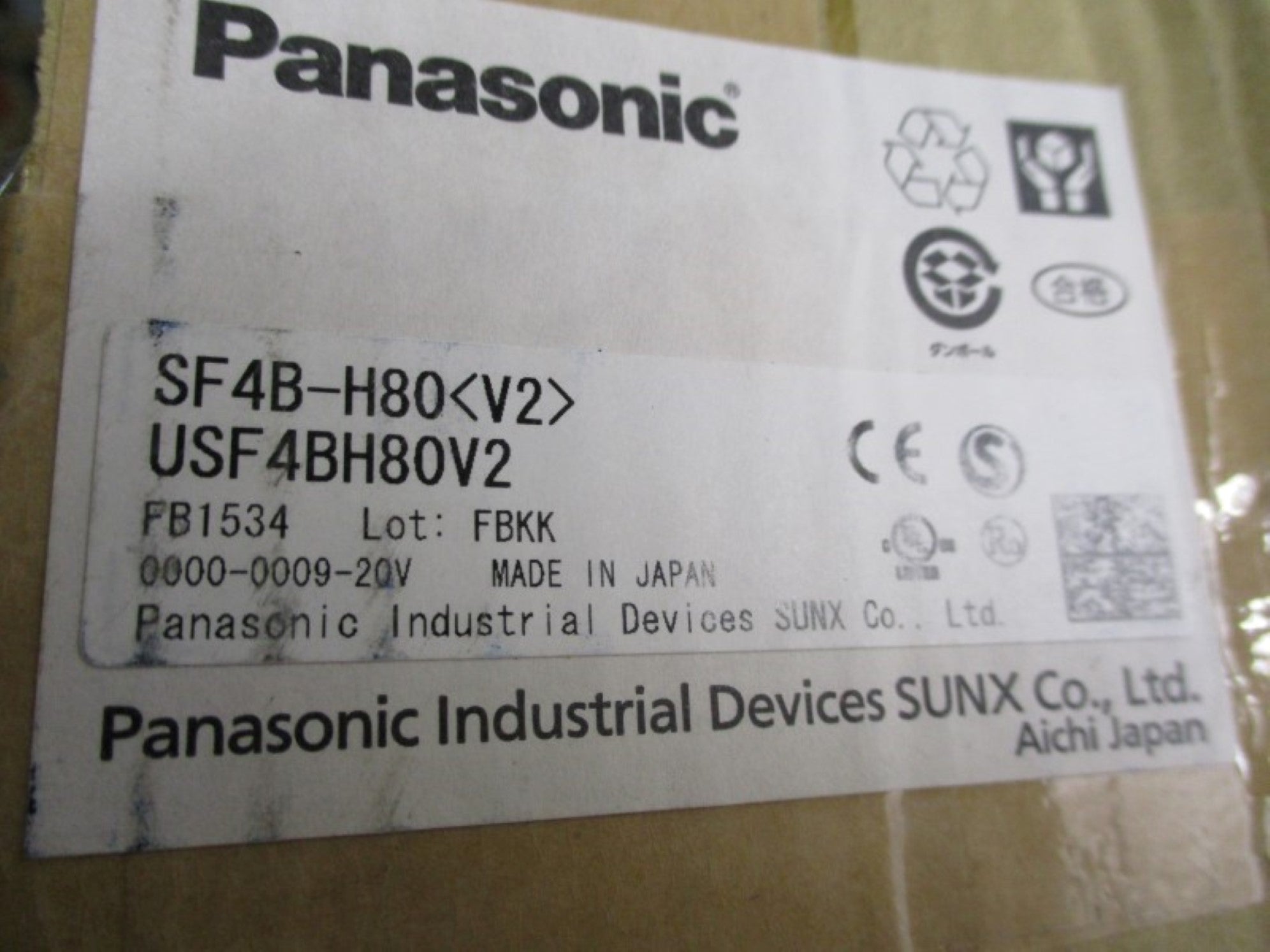 PANASONIC SF4B-H80V2 NSMP