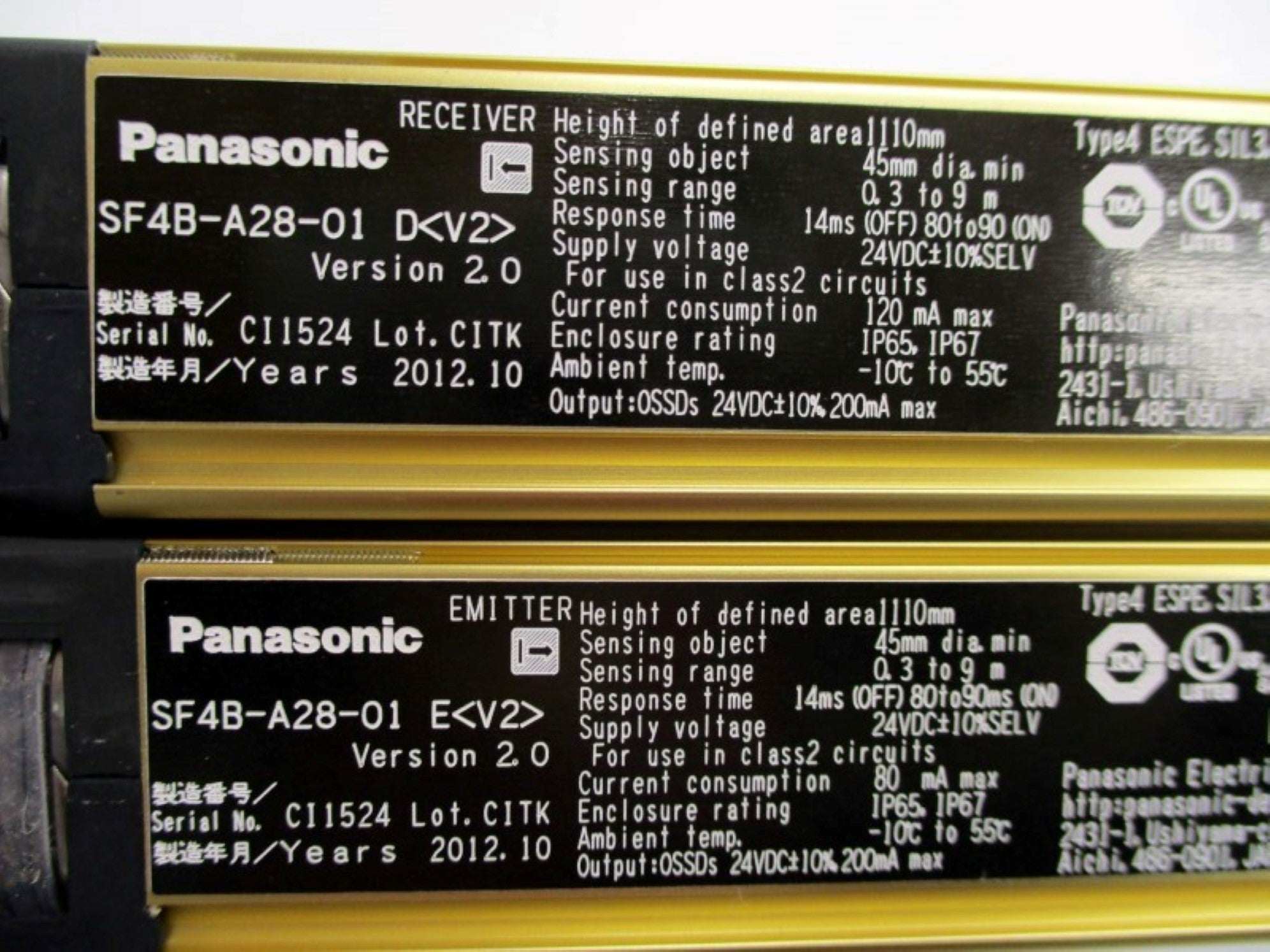 PANASONIC SF4B-A28-01V2 NSMP