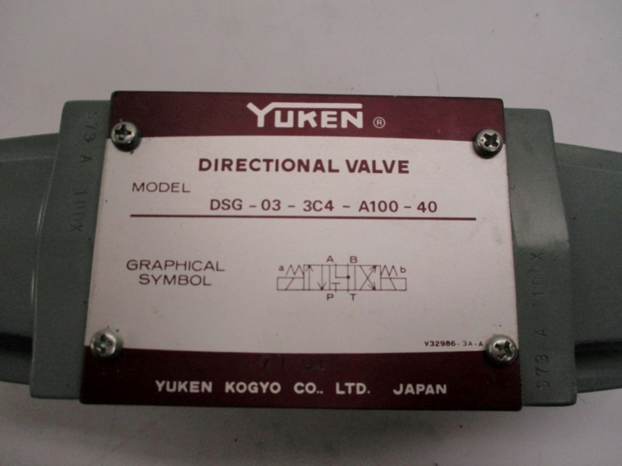 YUKEN D3G-03-3C4-A100-40 NSMP