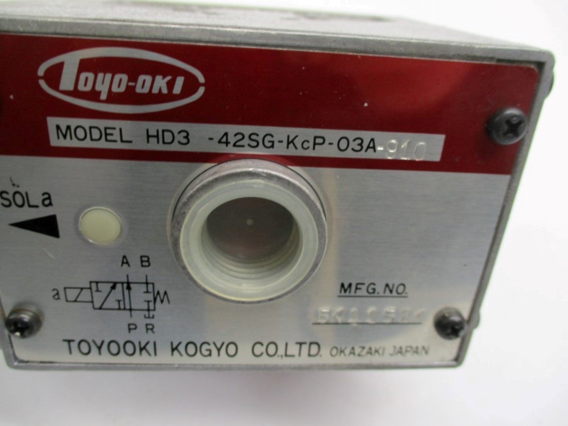 TOYOOKI KOGYO HD3-42SG-KCP-03A-910 NSNP