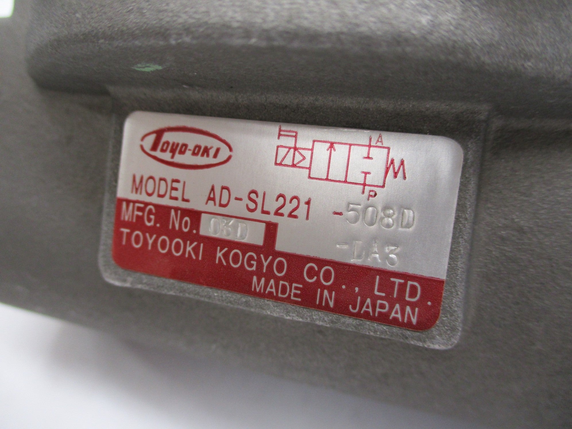 TOYOOKI KOGYO AD-SL221-508D-DA3 110/120VAC NSNP