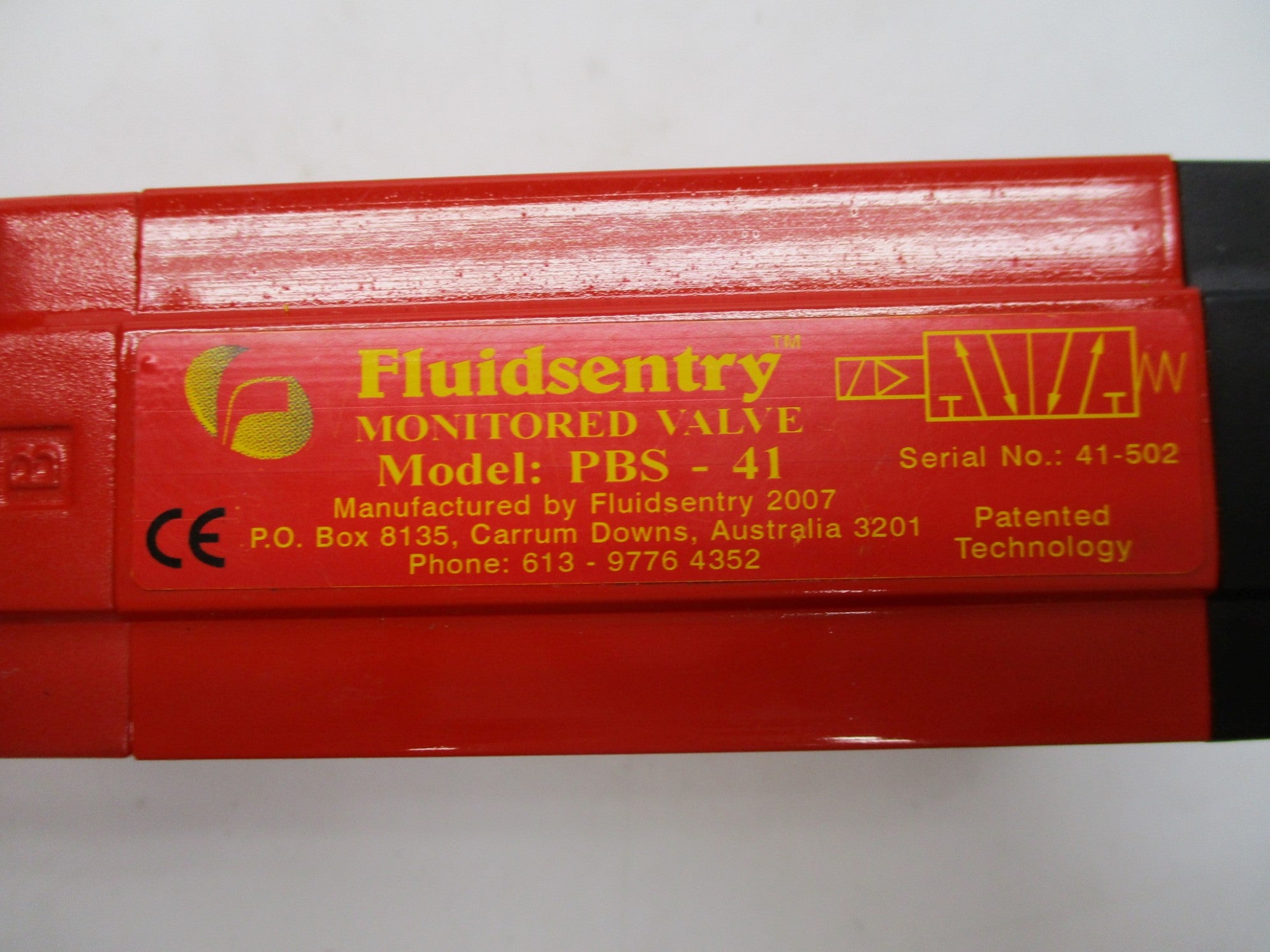 FLUIDSENTRY PBS-41 NSNP