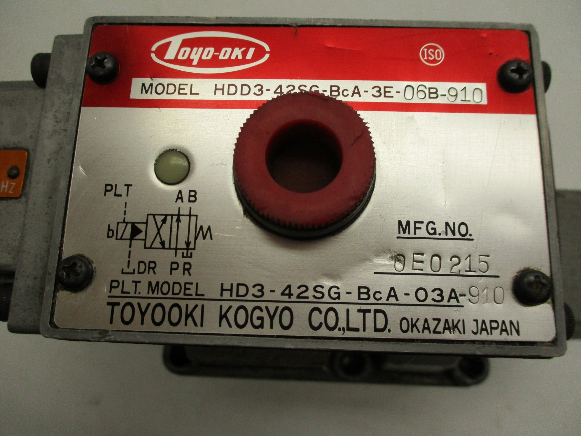 TOYOOKI KOGYO HDD3-42SG-BCA-3E-06B-910 UNMP