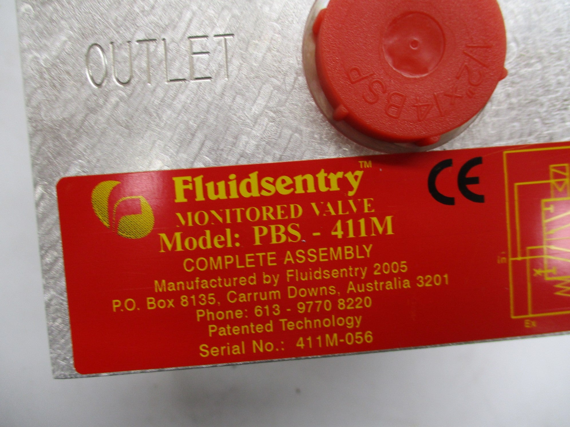 FLUIDSENTRY PBS-411M NSNP
