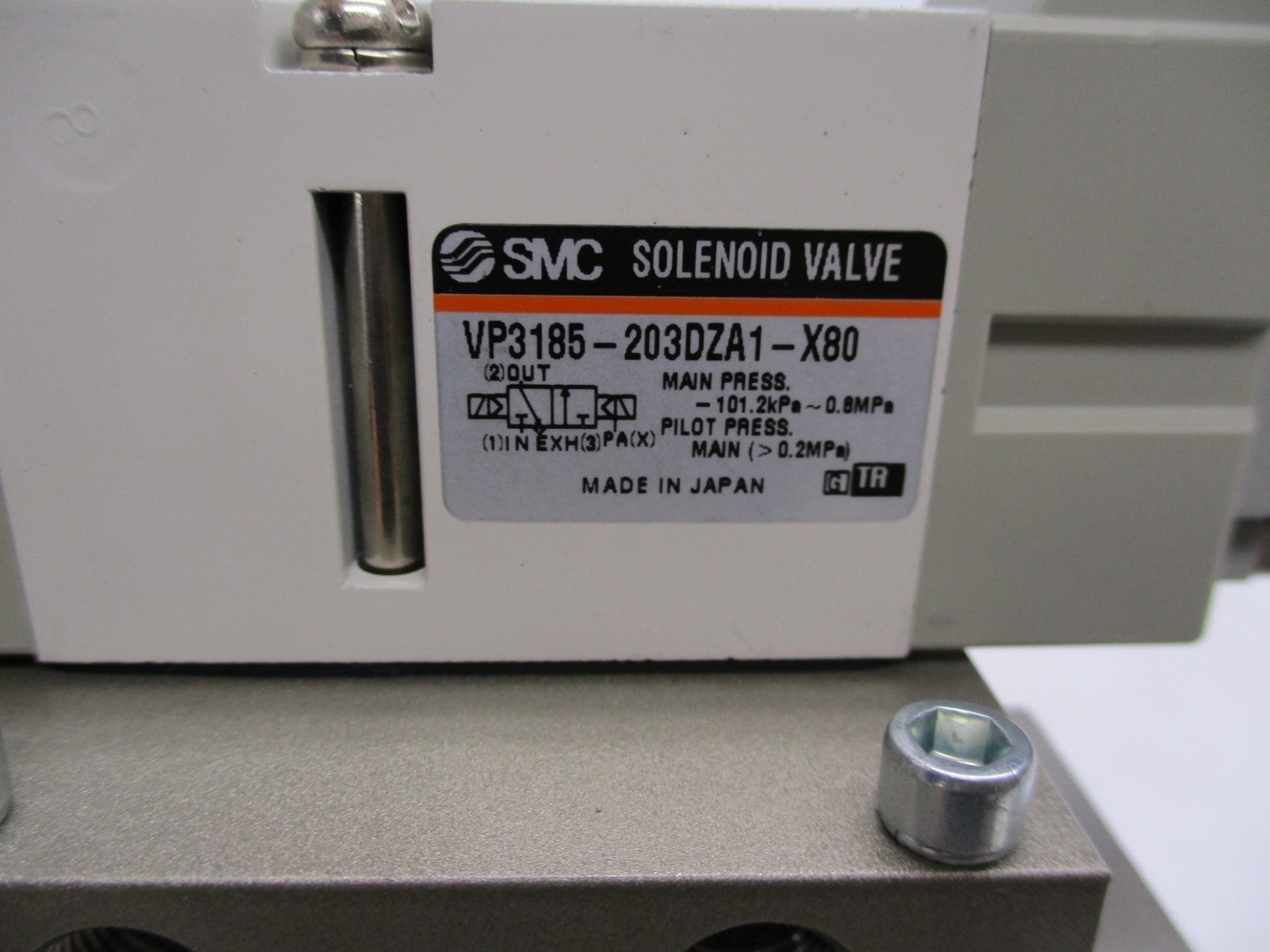 SMC VP3185-203DZA1-X80 110/120V NSNP