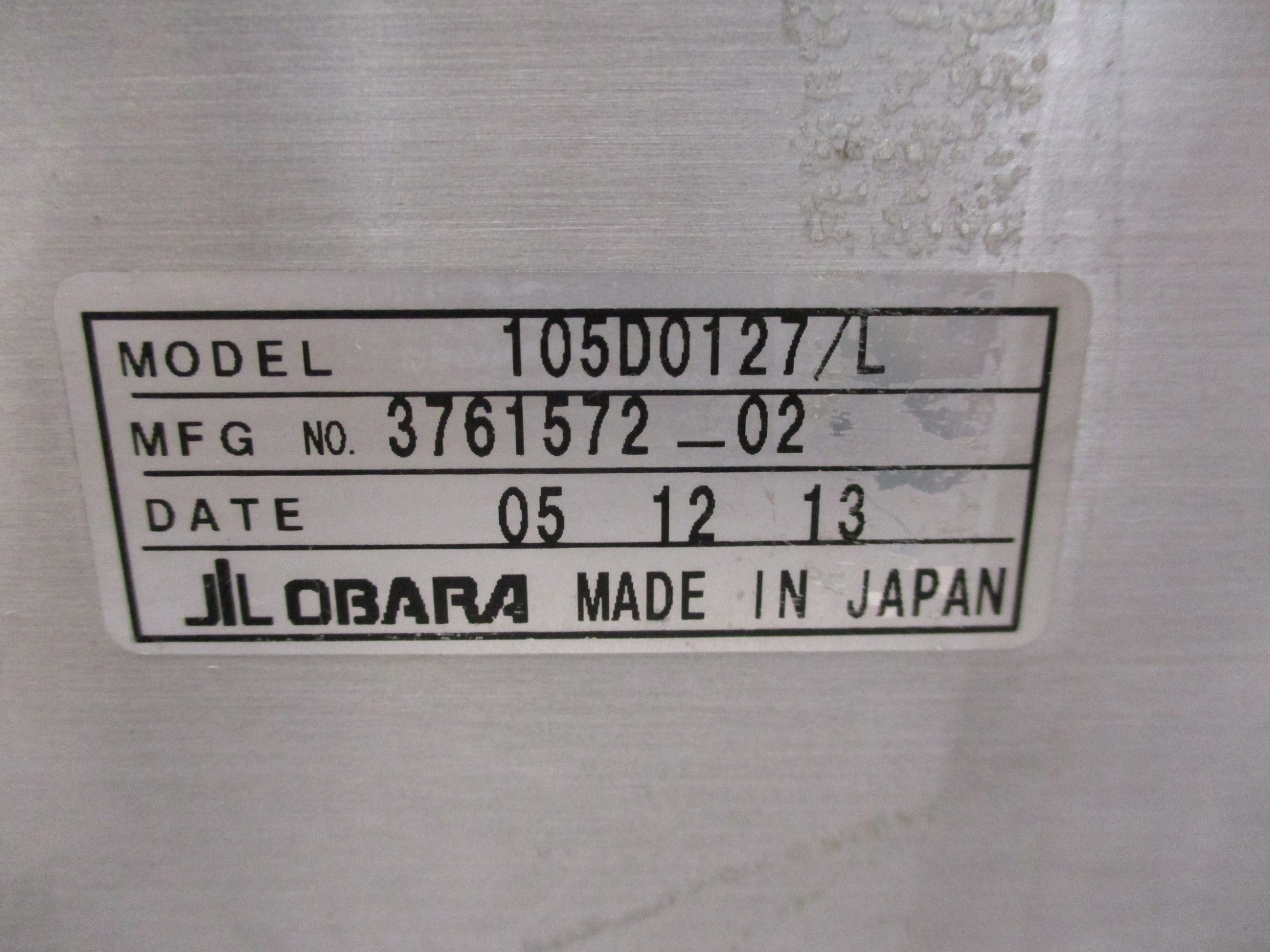 OBARA 105D0127/L NSNP