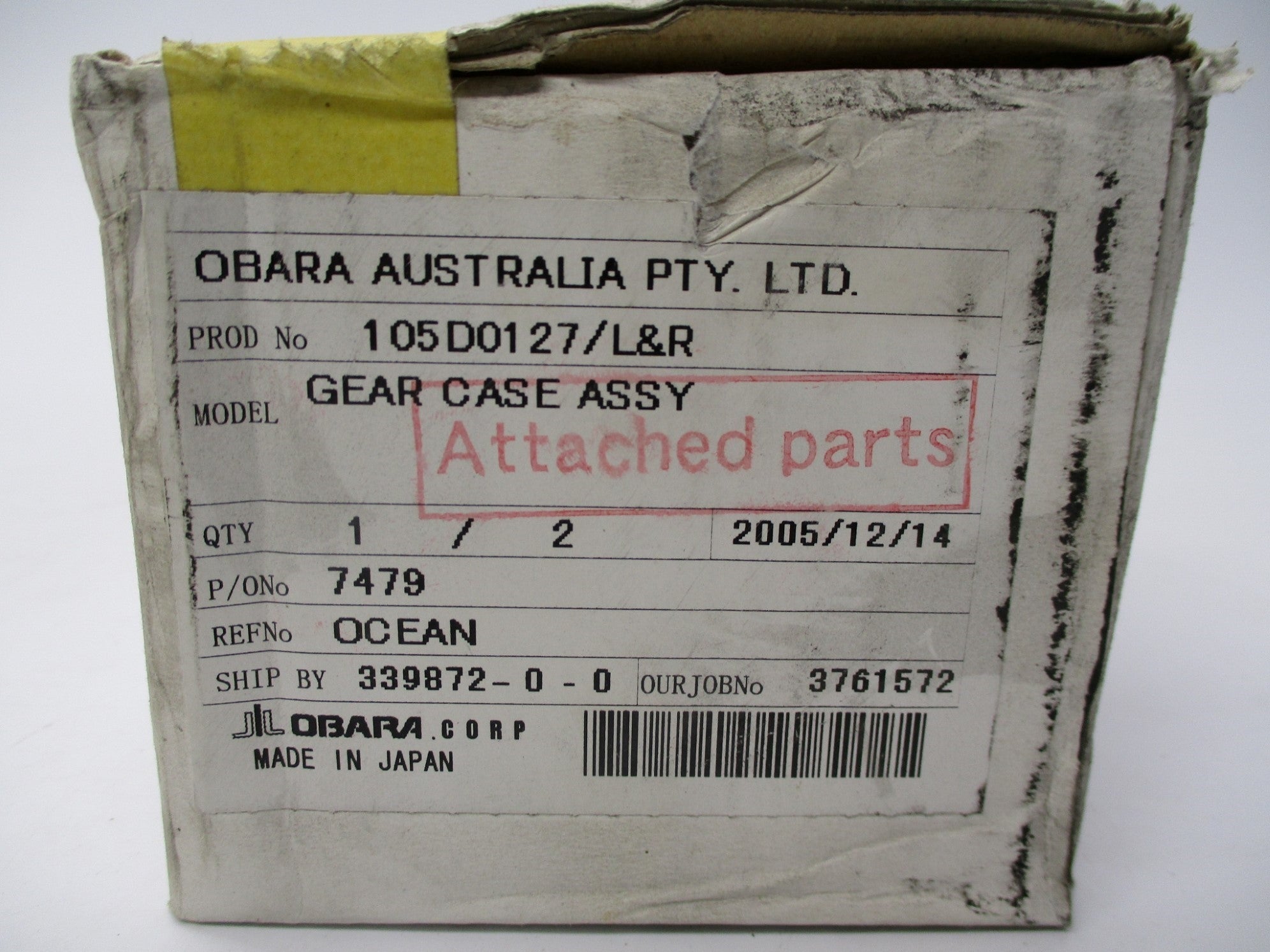 OBARA 105D0127/L&R NSMP