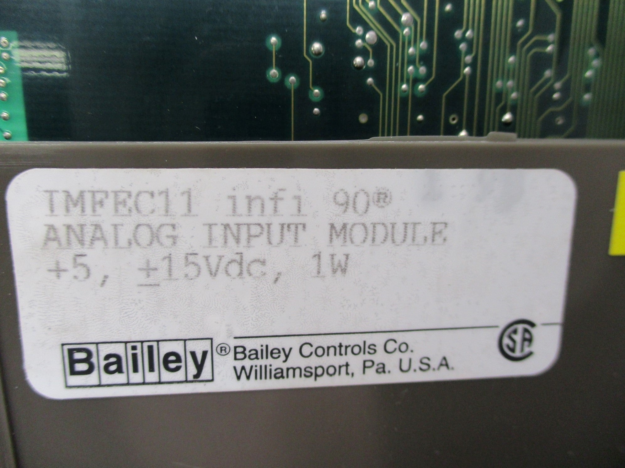 BAILEY IMFEC11 REV. A  UNMP