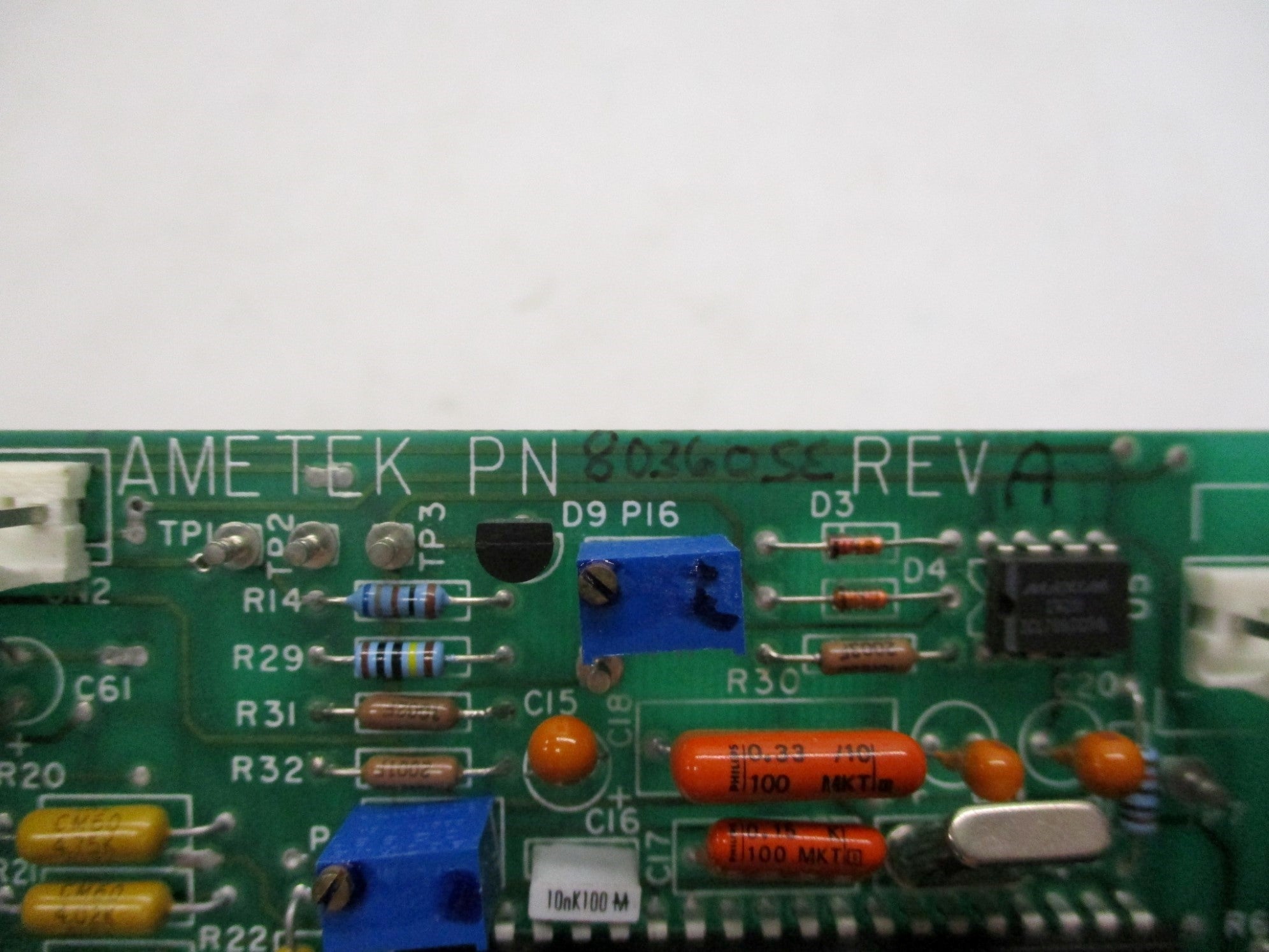 AMETEK 803605E REV. A UNMP